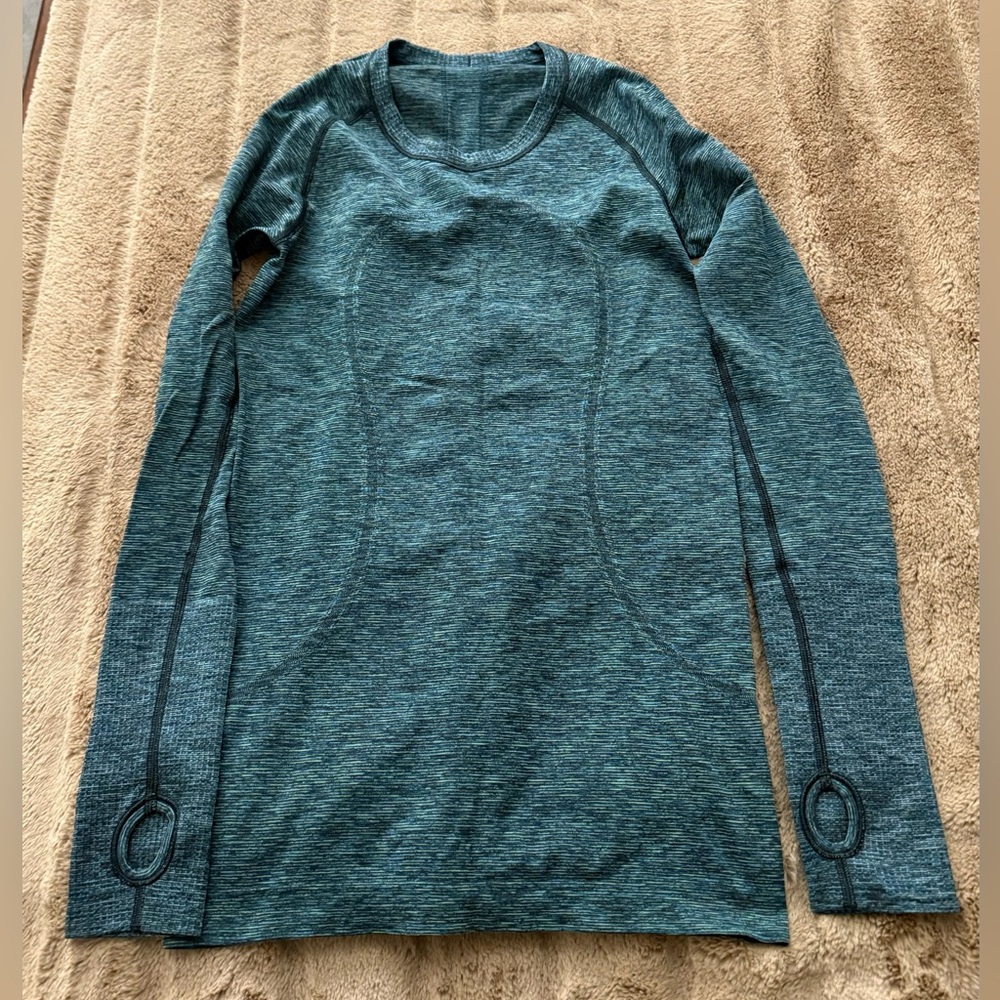 Lululemon Seawheeze Swiftly Long Sleeve, Size 6